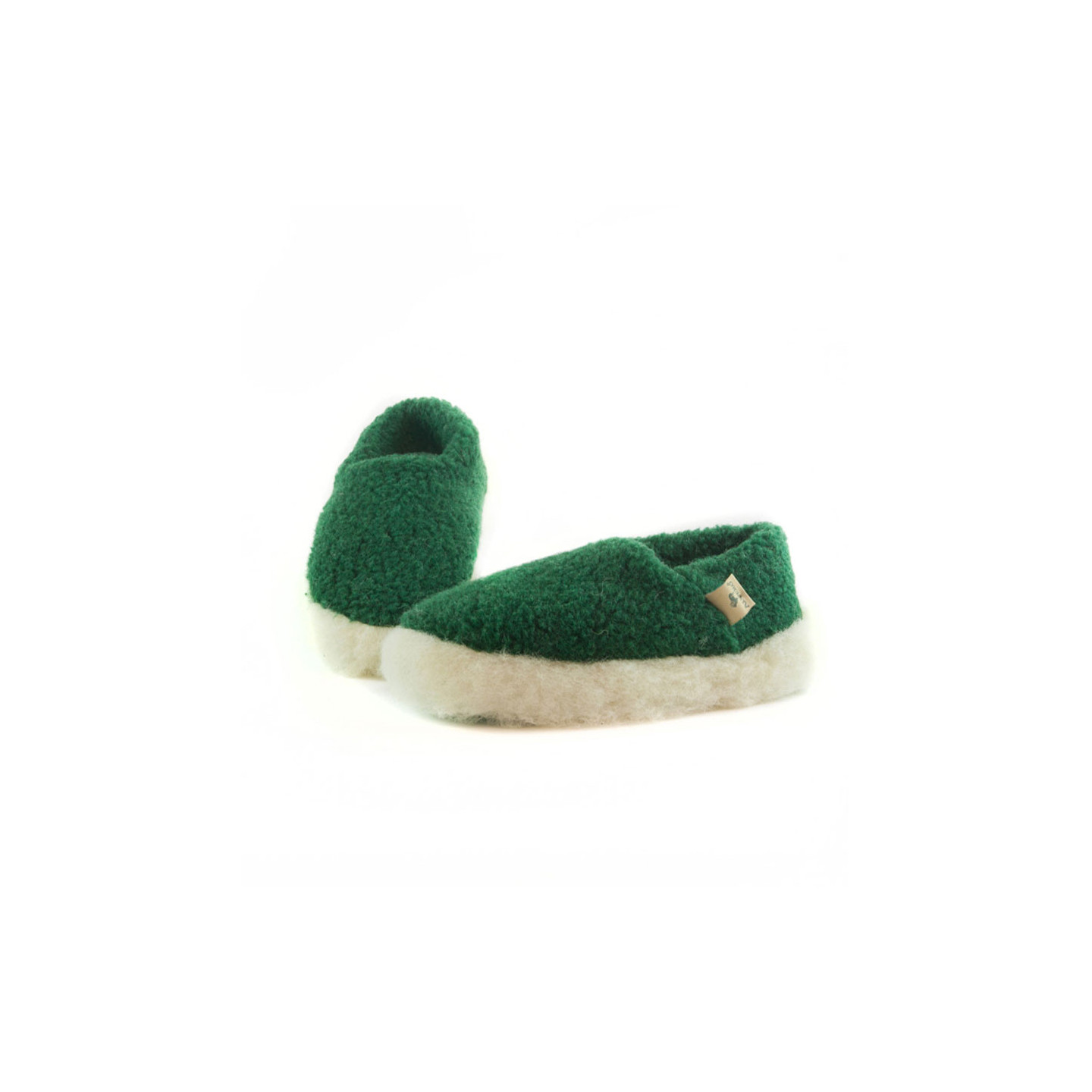 Alwero Dark Green Siberian Slippers