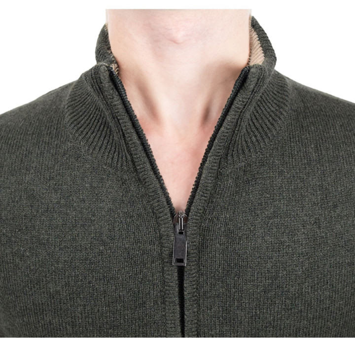 Pull Col 1/2 Zip Vert Best Yarn