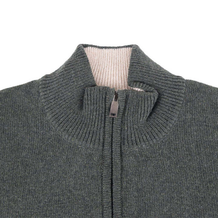 Pull Col 1/2 Zip Vert Best Yarn