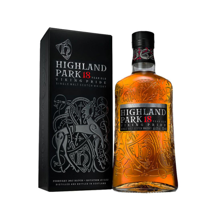 Whisky Highland Park 18 ans 70cl 43°