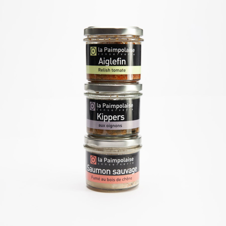 Coffret la paimpolaise 3x80g recettes originales