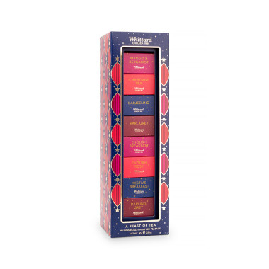 Coffret Whittard Festival of Tea 40 Sachets 80g