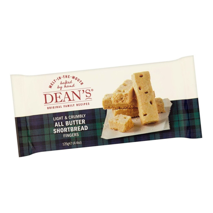 Dean's Shortbreads Butter Fingers 125g