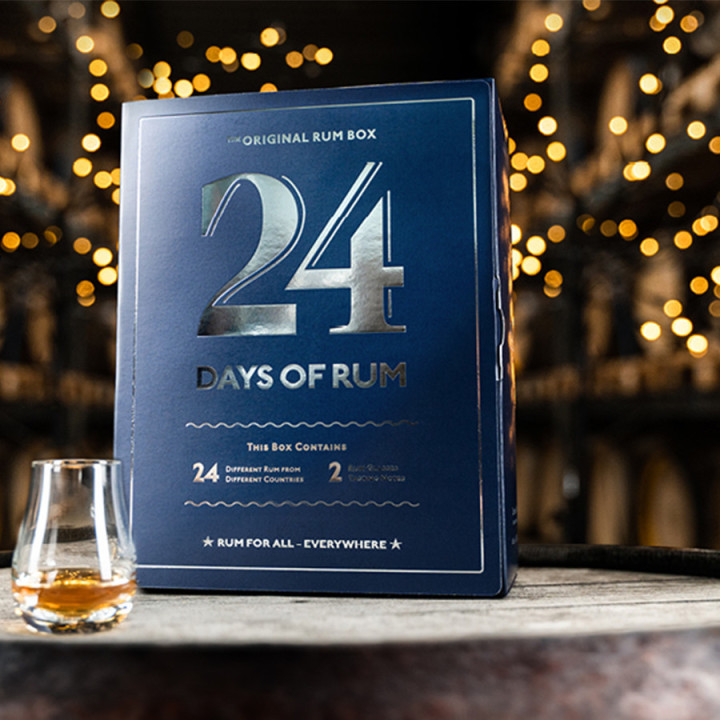 Coffret découverte 24 Days of Rum Blue Edition
