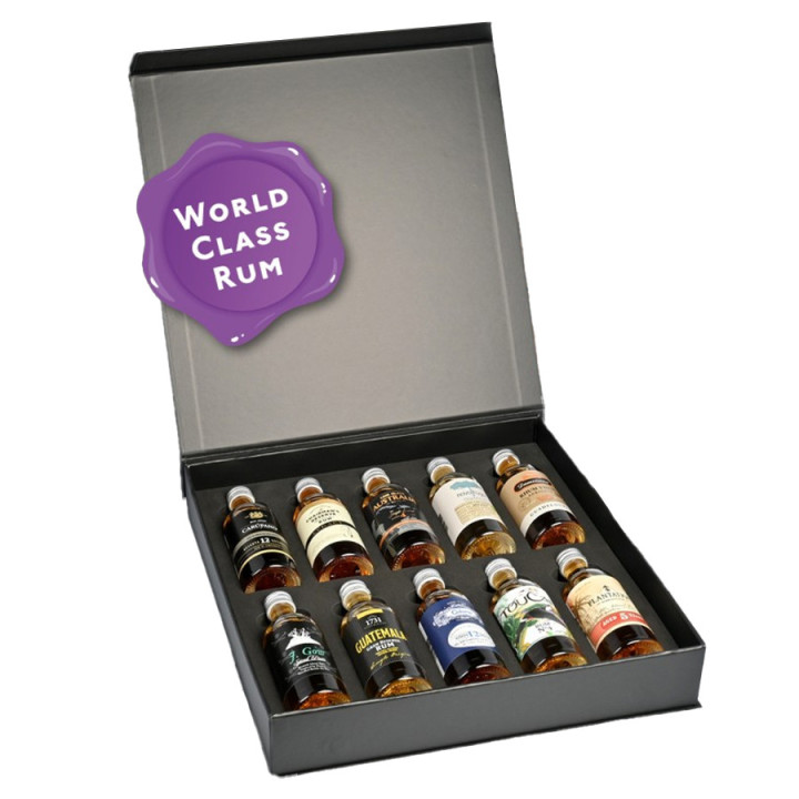 Coffret Découverte The Rum Box 10x5CL 42.3°