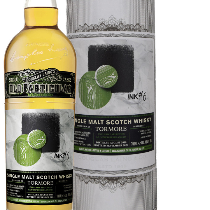 Tormore 14 ans 2010 Ink6 70cl 48.4°
