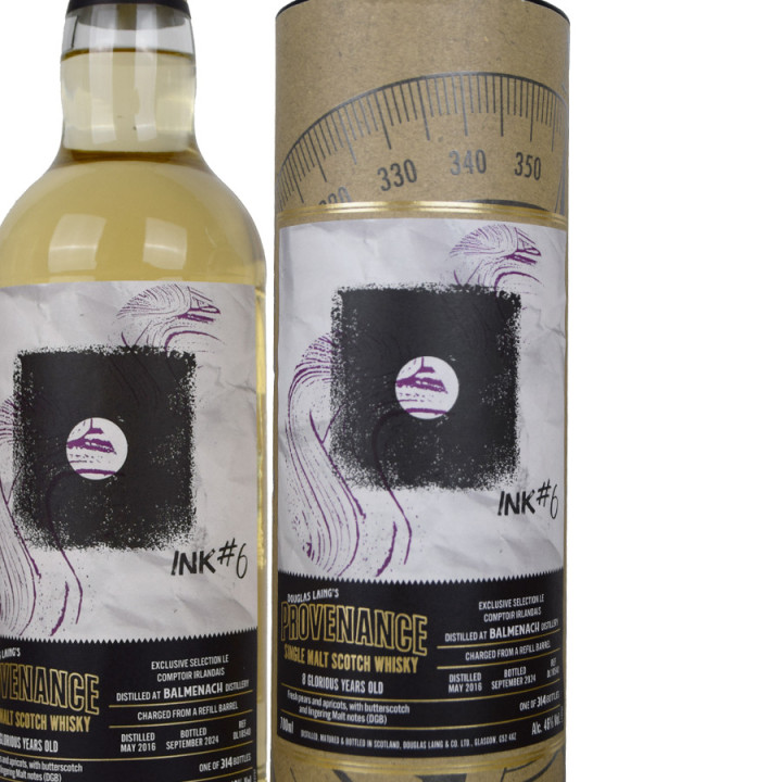 Balmenach 8y 2016 Ink6 70cl 46°