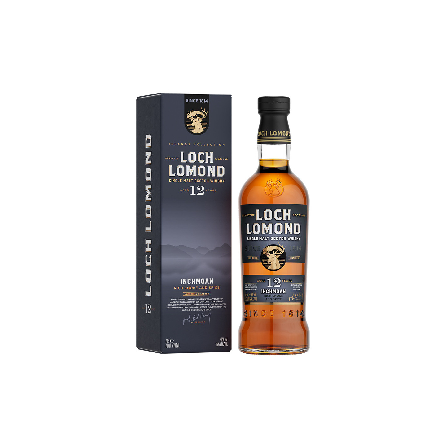 Loch Lomond 12 ans Inchmoan 70cl 46°