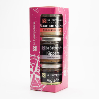 Coffret la paimpolaise 3x80g recettes originales