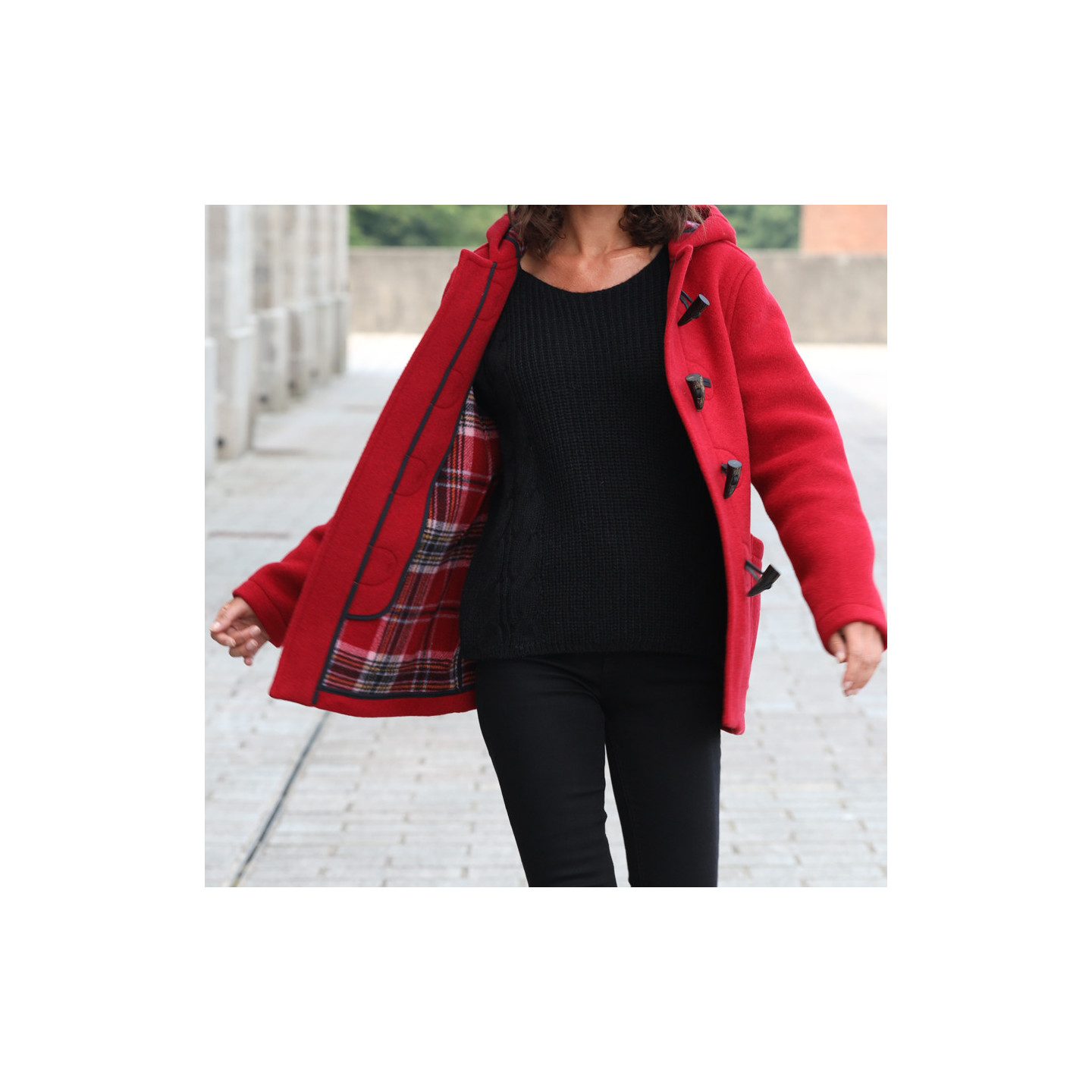 Duffle Melissa Cherry