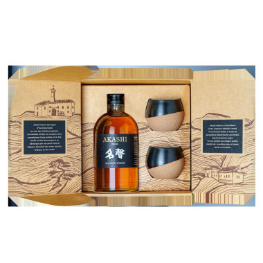 Akashi Meisei 50cl 40° + 2 Verres