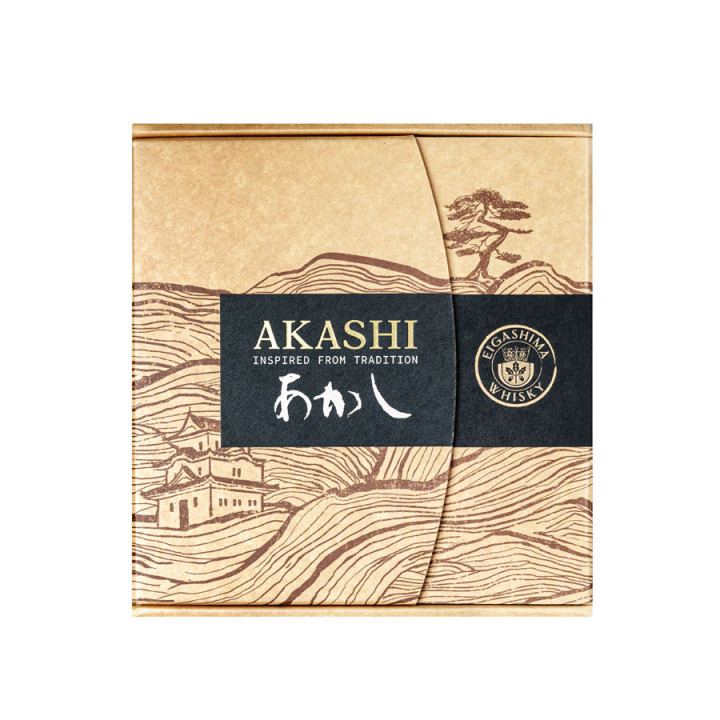 Akashi Meisei 50cl 40° + 2 Glass