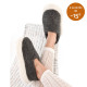 Chaussons Siberian Laine Gris Alwero