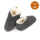 Chaussons Skiper Laine Anthracite Alwero