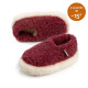 Alwero Dark Red Siberian Slippers