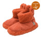 Alwero Orangey Red Boots Slippers