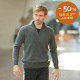 Celtic Alliance Half-Zip Dark Grey Sweater