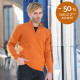 Celtic Alliance Half-zip Orange Sweater