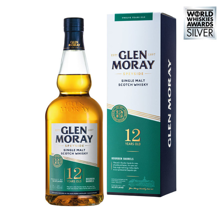 Glen Moray 12 ans 70cl 40°