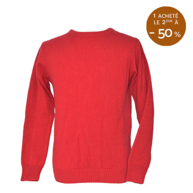 Pull Col Rond Rouge Celtic Alliance