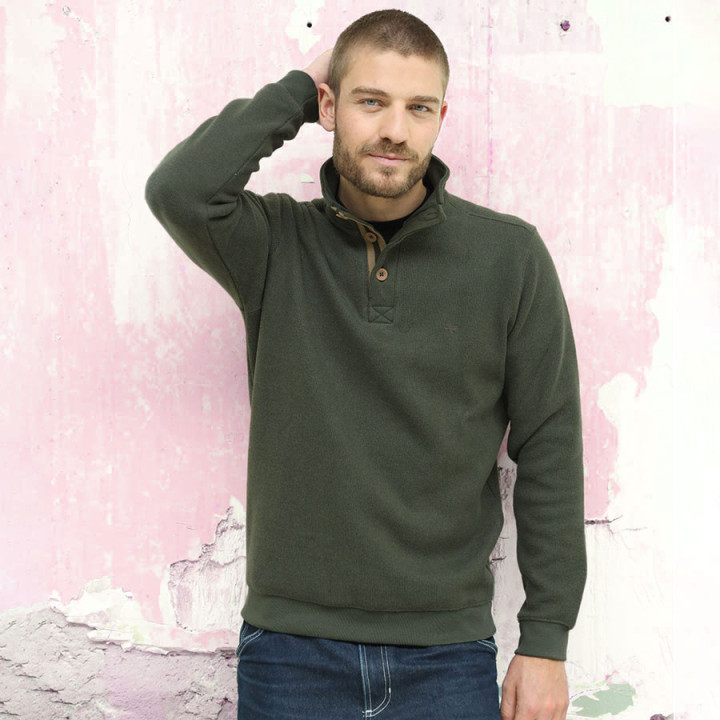 Ayden Olive Out Of Ireland sweater