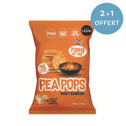 Pea Pops Chickpeas Chips Smoky Barbecue 80g