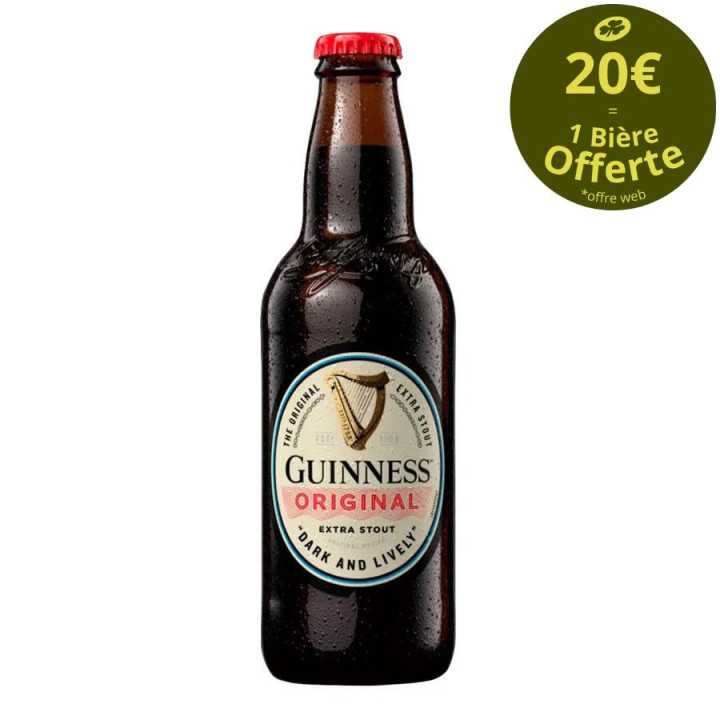 Guinness Original Extra Stout 33cl 4.2°