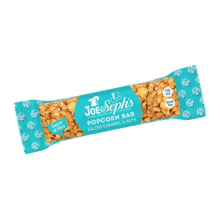 Joe & Seph's Pop Corn Pouch salted Caramel and Nuts 70G