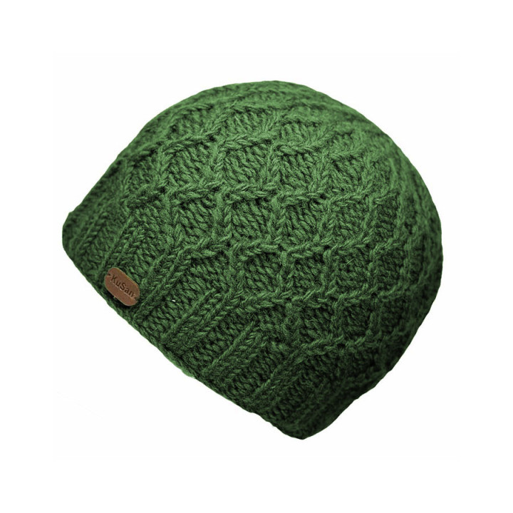 Kusan Green Brooklyn Beanie