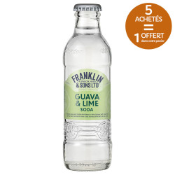 Boisson pétillante à la goyave et citron vert franklin & sons 200ml