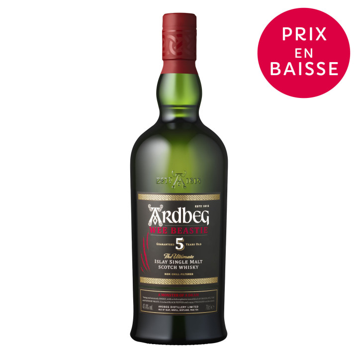 Ardbeg Wee Beastie 5 ans 70cl 47.4°