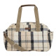 Sac Overnight Matelasse Wetherham Safari Tartan Barbour
