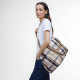 Sac Overnight Matelasse Wetherham Safari Tartan Barbour