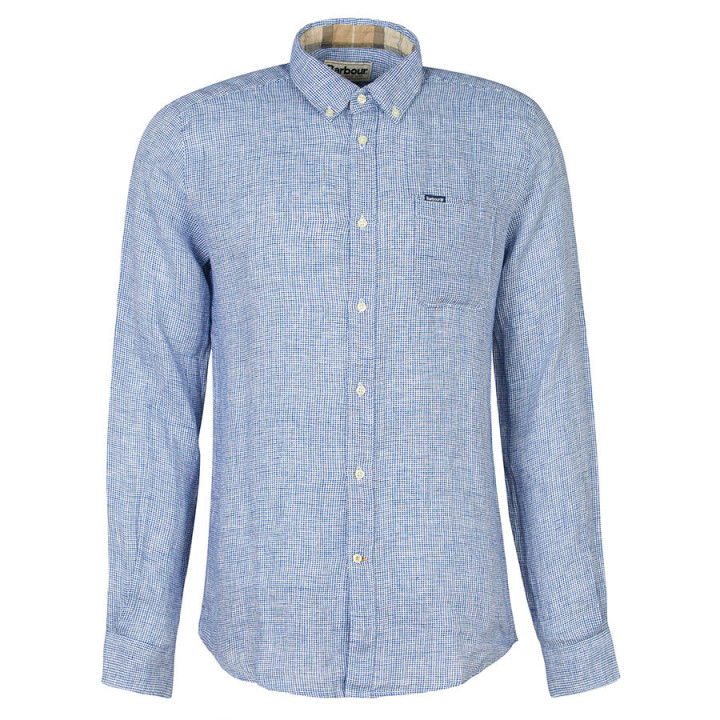 Barbour Shirt Linton Navy