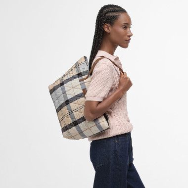 Barbour Wetherham Quilted Tartan Bag