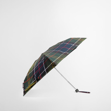 Parapluie Mixed Tartan Primrose Hessian Barbour