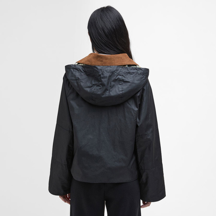 Barbour Erma Jacket Black Ancient