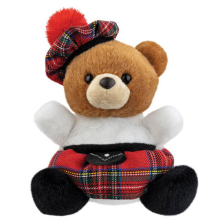 Peluche Palm Ours Scottish 13cm