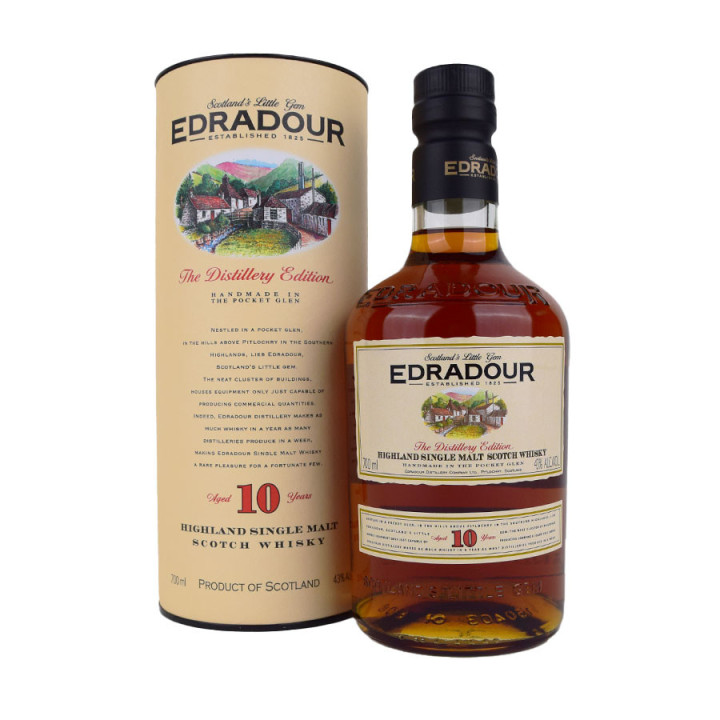 Edradour 10 yo 70cl 43°