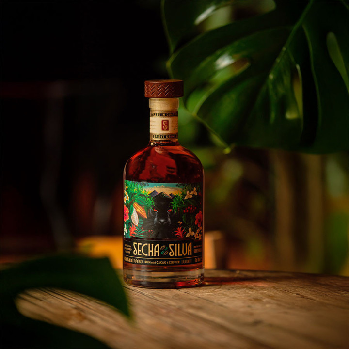 Secha de la Silva 70cl 40° + Glass