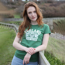 T.shirt ireland vert traditional craft