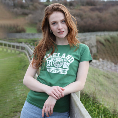T.shirt ireland vert traditional craft