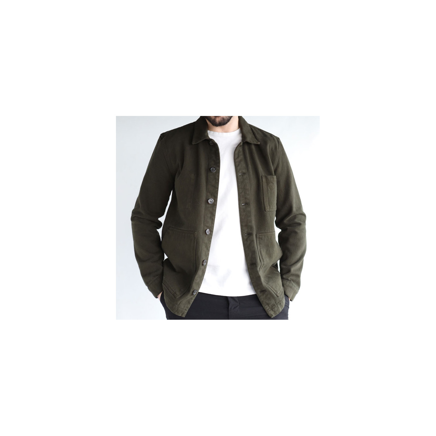 Veste Neuve Out Of Reland Taille XL Noir - Laine Mélangée, étiquetée 79€