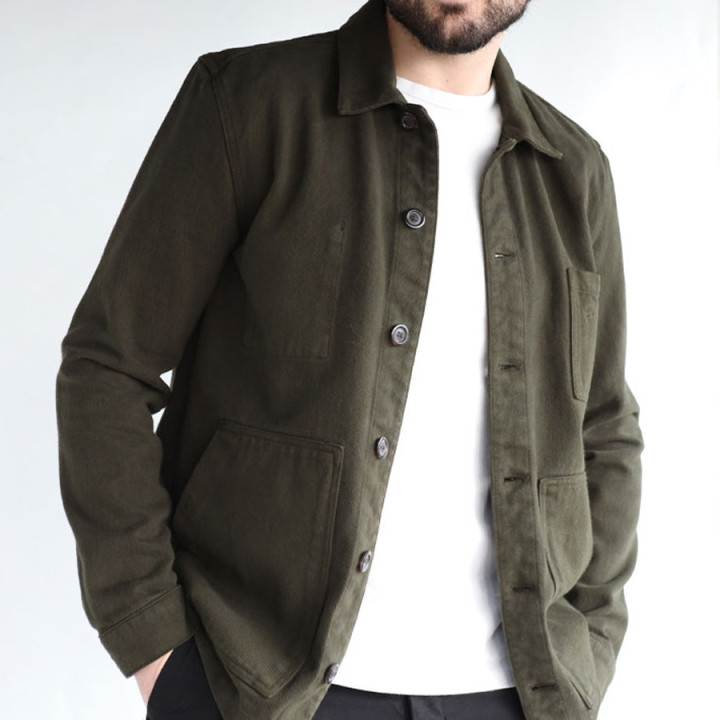 Veste Charly Vert Foncé Out Of Ireland