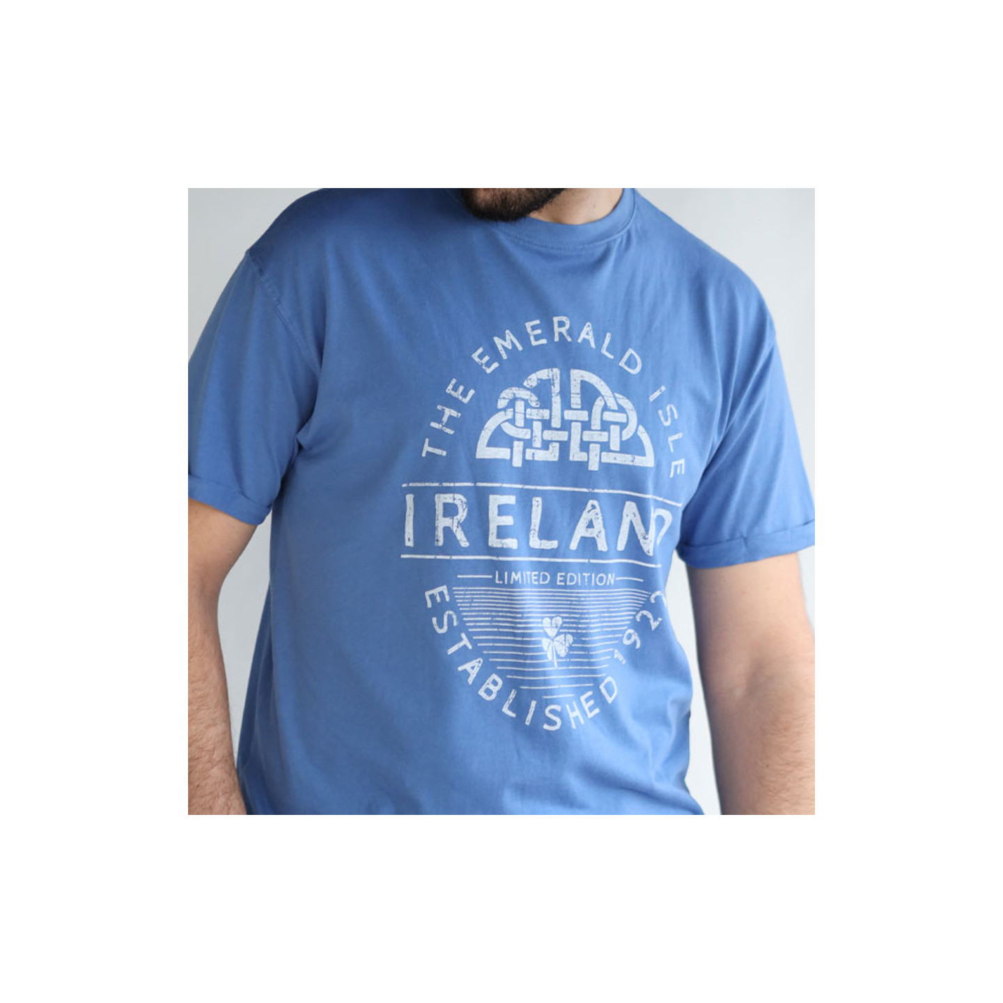 T-shirt Ireland Bleu