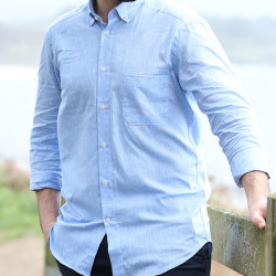 Out of Ireland Tom Blue Shirt
