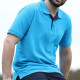 Chemise mc aaron bleu he24 ooi