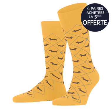Burlington Dachshund So Men's Socks