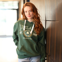 Sweat Capuche Ireland Vert Sweat Capuche Ireland Vert