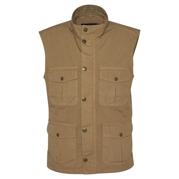 Gilet Corbridge Casual Stone Barbour